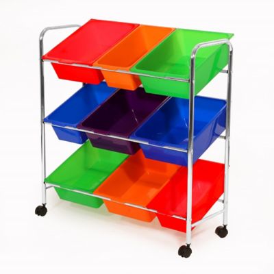 9 bin toy organizer