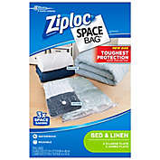 Ziploc&reg; Space Bag&reg; 4-Count Flat Variety Pack in Clear