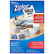 Ziploc&reg; Spacebag&reg; 6-Count Variety Pack in Clear