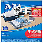 Ziploc&reg; Space Bag&reg; 10-Count Variety Pack in Clear
