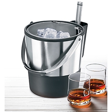Oggi&trade; Ice Bucket with Flip Top Lid. View a larger version of this product image.