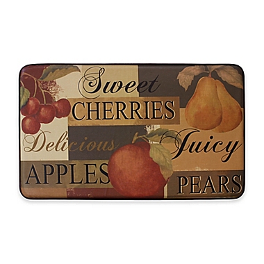 Scrumptious Fruit 24-Inch x 36-Inch Anti-Fatigue Kitchen Mat. View a larger version of this product image.