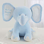 Blue Plush Elephant