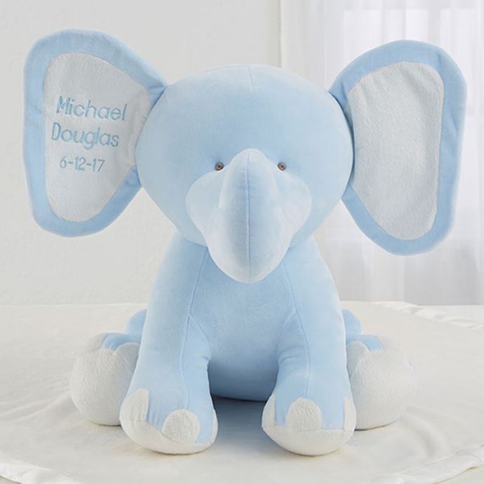 light blue plush