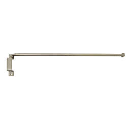 Innovative 20-Inch to 36-Inch Adjustable Swing Arm Brent Curtain Rod in Nickel