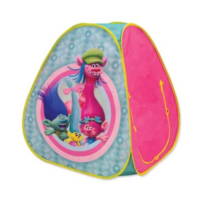 trolls pop up tent