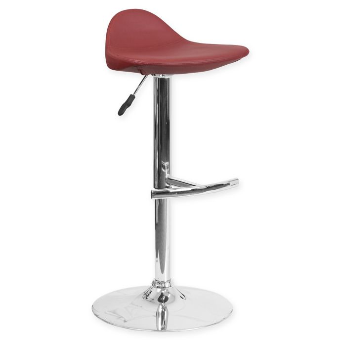 Flash Furniture 33Inch Adjustable Vinyl Stool Bed Bath & Beyond