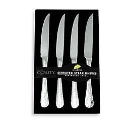 Ginkgo Lafayette Stainless Steel Steak Knife (Set of 4)