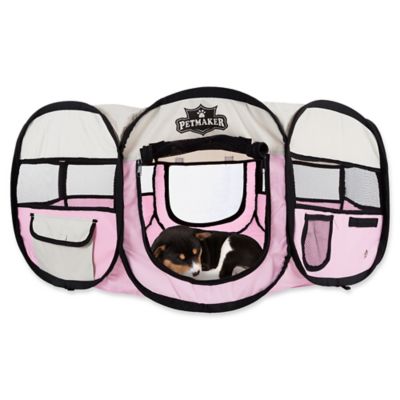 Richell Convertible Indoor Outdoor Pet Playpen Bed Bath Beyond