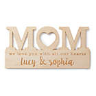 Alternate image 0 for For Mom Personalized Wood Plaque