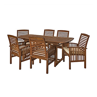 Forest Gate Eagleton Patio Acacia Wood Outdoor Furniture Collection. View a larger version of this product image.