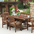 Alternate image 1 for Forest Gate Eagleton Patio Acacia Wood Outdoor Furniture Collection