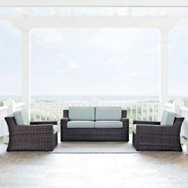 Crosley Beaufort Outdoor Wicker Patio Furniture Collection Bed Bath Beyond