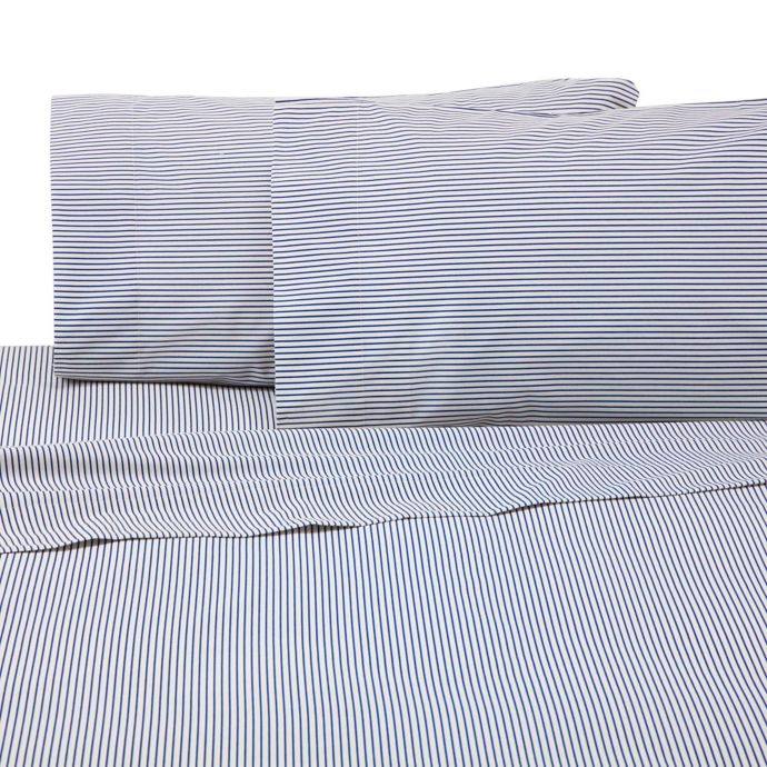 IZOD® Bradley Stripe 225Thread Count Sheet Set Bed Bath & Beyond