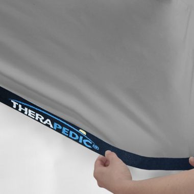 Therapedic&reg; 450-Thread-Count Sheet Set. View a larger version of this product image.