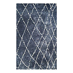 Couristan® Bromley Whistler 3-Foot 11-Inch x 5-Foot 6-Inch Area Rug in Blue/Snow