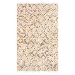 Couristan® Bromley Pinnacle 3-Foot 11-Inch x 5-Foot 6-Inch Area Rug in Ivory/Camel