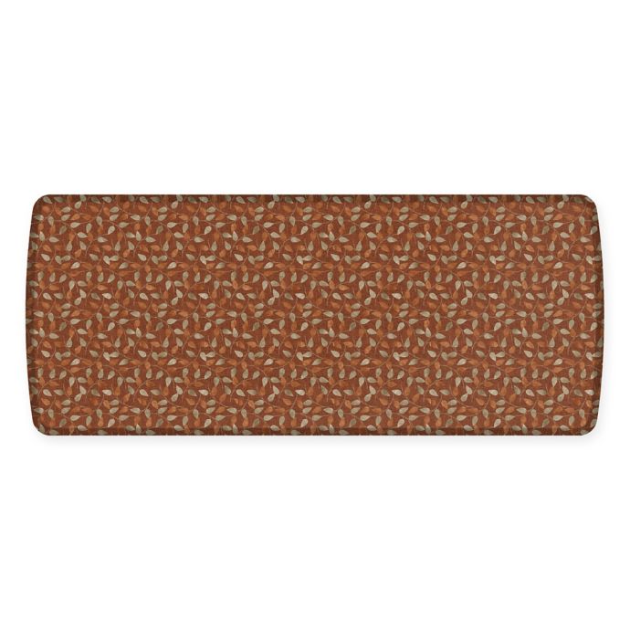 GelPro® Elite Decorator New Leaves Kitchen Mat Bed Bath & Beyond