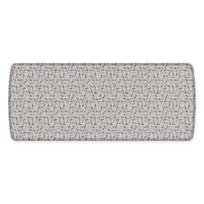 GelPro® Elite Decorator New Leaves Kitchen Mat Bed Bath & Beyond