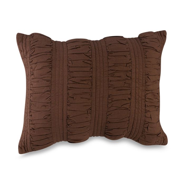Ambria Oblong Throw Pillow in Chocolate Bed Bath & Beyond