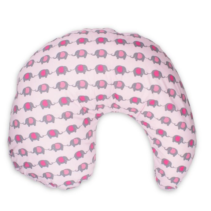 Dr Brown S Gia Nursing Pillow Cover In Pink Elephants Bed Bath