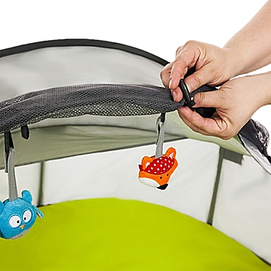 bbluv&reg; Nido Mini 2 in 1 Travel Bed and Play Tent. View a larger version of this product image.