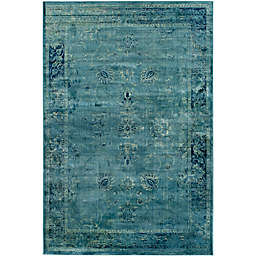 Safavieh Vintage Palace 4' x 5'7 Area Rug in Turquoise