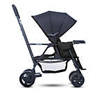 Alternate image 1 for Joovy&reg; Caboose Graphite Stand-On Tandem Stroller in Black
