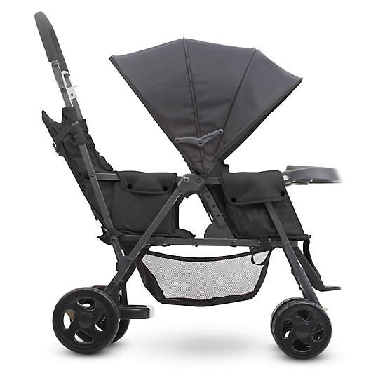 Alternate image 1 for Joovy® Caboose Too Graphite Stand-On Tandem Stroller in Black