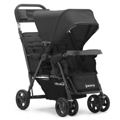 Joovy&reg; Caboose Too Ultralight Graphite Stand-On Tandem Stroller in Black