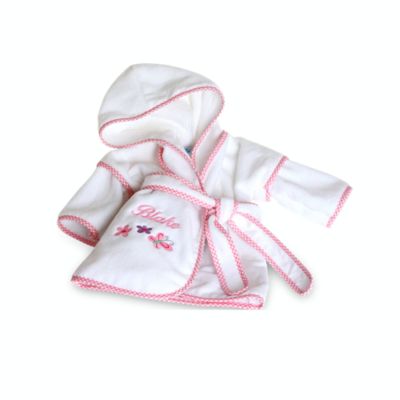 personalized baby bathrobe