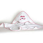 Alternate image 0 for Silly Phillie&reg; Creations Size 0-6M Ultimate Terry Velour Hooded Towel in Pink