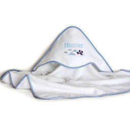 Silly Phillie® Creations Size 0-6M Ultimate Terry Velour Hooded Towel in Blue