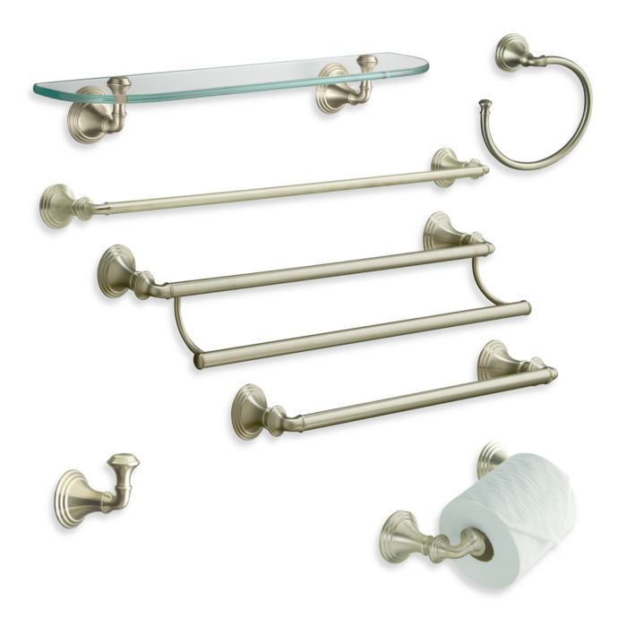 Kohler Devonshire Brushed Nickel Bath Hardware Bed Bath Beyond