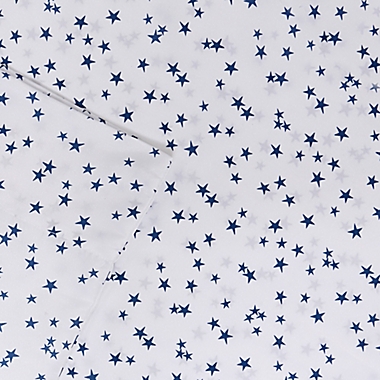 Mi Zone Stars Microfiber Twin Sheet Set in Navy. View a larger version of this product image.