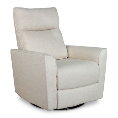 beige nursery glider