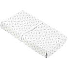 Alternate image 0 for kushies&reg; Feather Cotton Flannel Changing Pad Cover in Grey