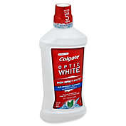 Colgate&reg; Optic White&reg; 32 fl. oz. High Impact Multi-Care Whitening Rinse in Icy Fresh Mint