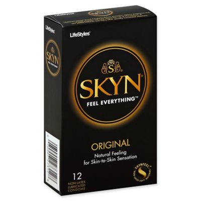 Lifestyles&reg; Skyn&reg; 12-Count Original Lubricated Non-Latex Condoms