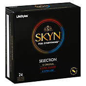 Lifestyles&reg; Skyn&reg; 24-Count Select Lubricated Non-Latex Condoms