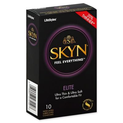 Lifestyles&reg; Skyn&reg; 10-Count Elite Lubricated Non-Latex Condoms