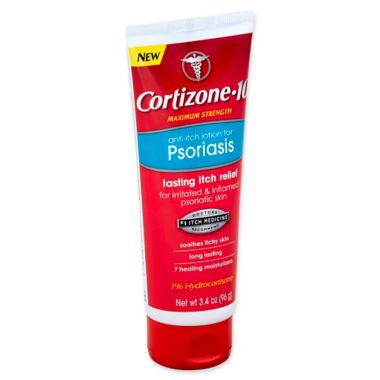 Cortizone 10&reg; 3.4 oz. Maximum Strength Anti-Itch Lotion for Psoriasis. View a larger version of this product image.