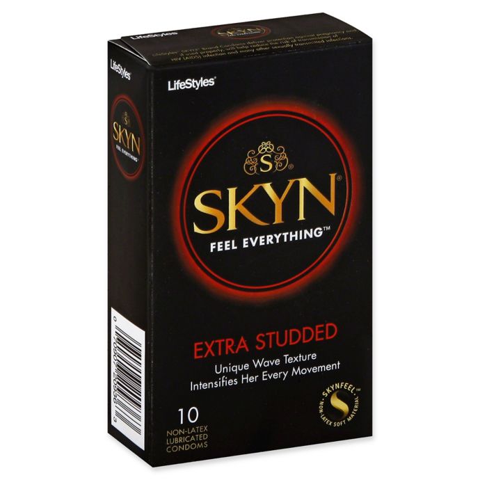 Lifestyles® Skyn® 10-Count Extra Studded Lubricated Non ...