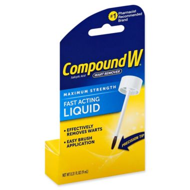Compound W&reg; .31 fl .oz. Maximum Strength Fast Acting Liquid Wart Remover. View a larger version of this product image.