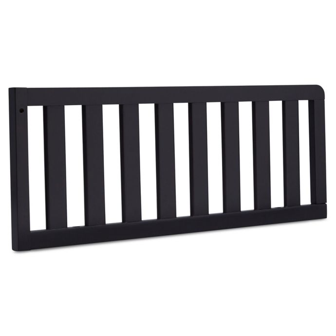 Simmons Kids Peyton Toddler Guardrail In Ebony Bed Bath Beyond