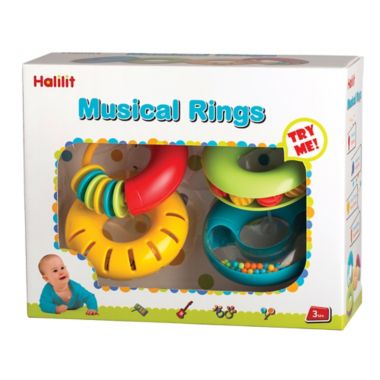 Edushape 4-Piece Musical Rings Set. View a larger version of this product image.
