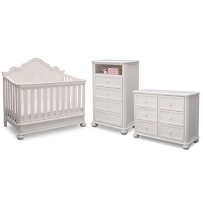 antique white nursery furniture