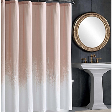 Vince Camuto&reg; Lyon Shower Curtain in Blush. View a larger version of this product image.