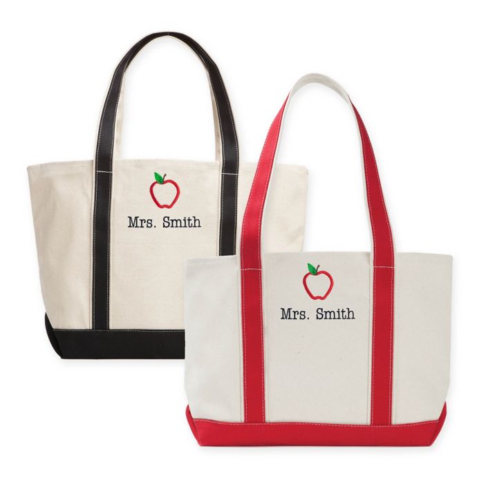 cute teacher tote bags