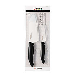Kyocera Ceramic Santoku and Paring Knife Set